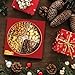 Holiday Nuts gift Basket of Cravings Gourmet Nuts Collection, Premium Mixed Nut Gift Box, 4 Sectional Christmas Gift Basket.