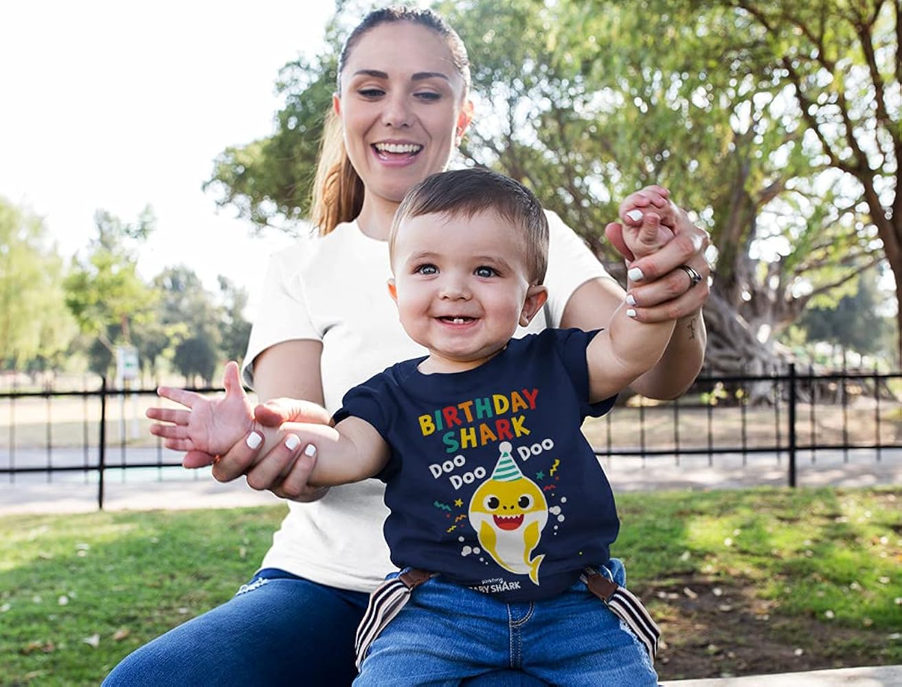 Baby shark birthday shirt ideas Clearance