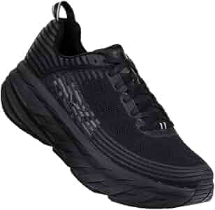 Amazon.com | HOKA ONE ONE Mens Bondi 6 Black/Black Running Shoe
