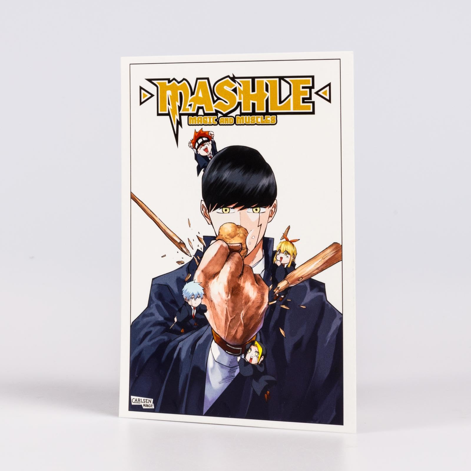 Mashle: Magic and Muscles Sammelschuber (inklusive Band 1-18): Witzige und verrückte Fantasy-Action für Fans von Magie und gestählten Muskeln! Die komplette Serie im schicken Schuber