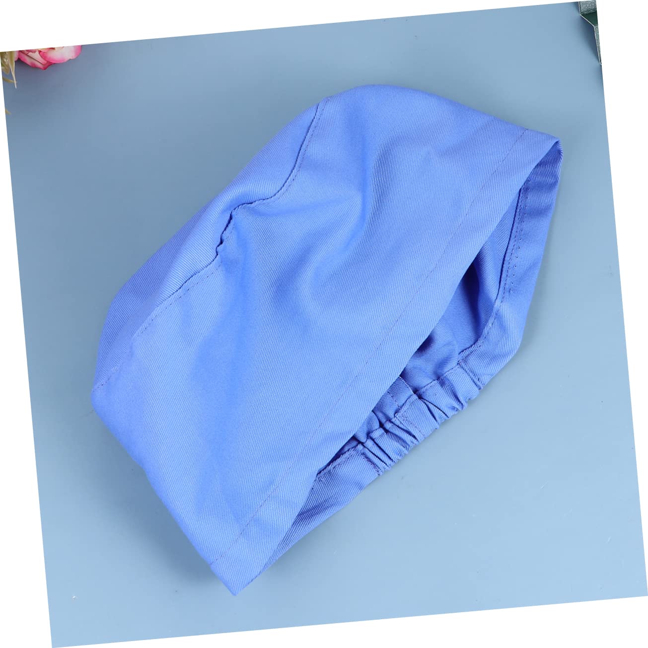 TENDYCOCO 2pcs Dome Hat Nurse Work Cap Lip Gloss Cap Hat Working Hat Working Cap Hairdresser Hat Classic Work Cap Work Hats Head Cover Cap Work Headcloth Blue