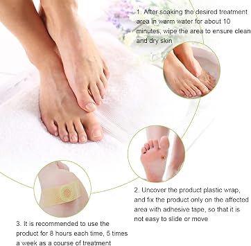 Wart Remover, Wart Remover Pads, 50pcsWart Treatment, Wart Remover for Hands, Feet, Feet Callus Remove, Verruca and Wart, Relief Pain Removal Warts Plaster, Soften Skin Cutting Sticker Toe Protector