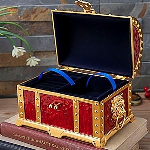 【難あり中古品】AQRESTI ジュエリーボックス 宝石箱 鍵付き イタリア製 難あり中古品】AQRESTI ジュエリーボックス 宝石箱 鍵付き