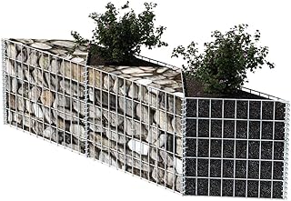 Gabion Basket | Gabion Stone Basket Cage | Galvanized Rock Stone Walls M...