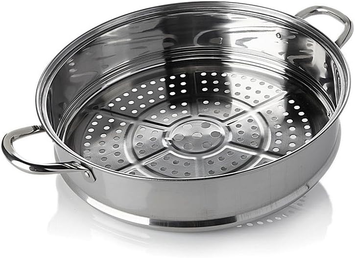 Simply Ming Stainless Steel 13" Jumbo Steamer Basket