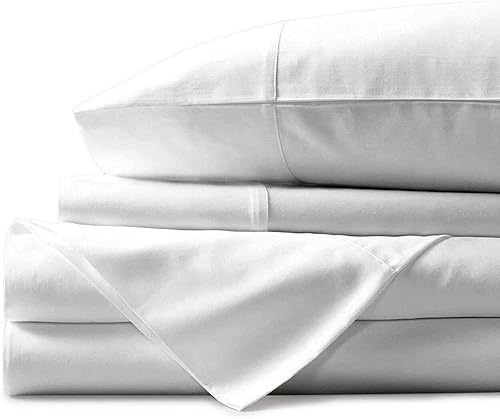 Miniatura 1 de Trend Bedding Mart TBM - Juego de 4 sábanas con fundas de almohada, 100% algodón egipcio, 1000 hilos, calidad de hotel para colchones de hasta 18