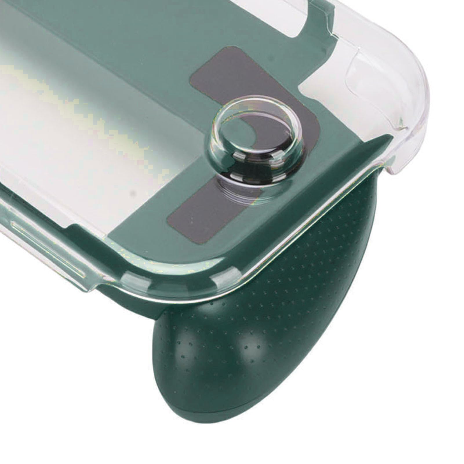 lyrlody Custodia Protettiva Adatta per OLED, Custodia Agganciabile Antiscivolo per Console Portatile in ABS per PC, Guscio Antiurto con Accesso Al Controller per Giochi da Viaggio a Casa (Verde