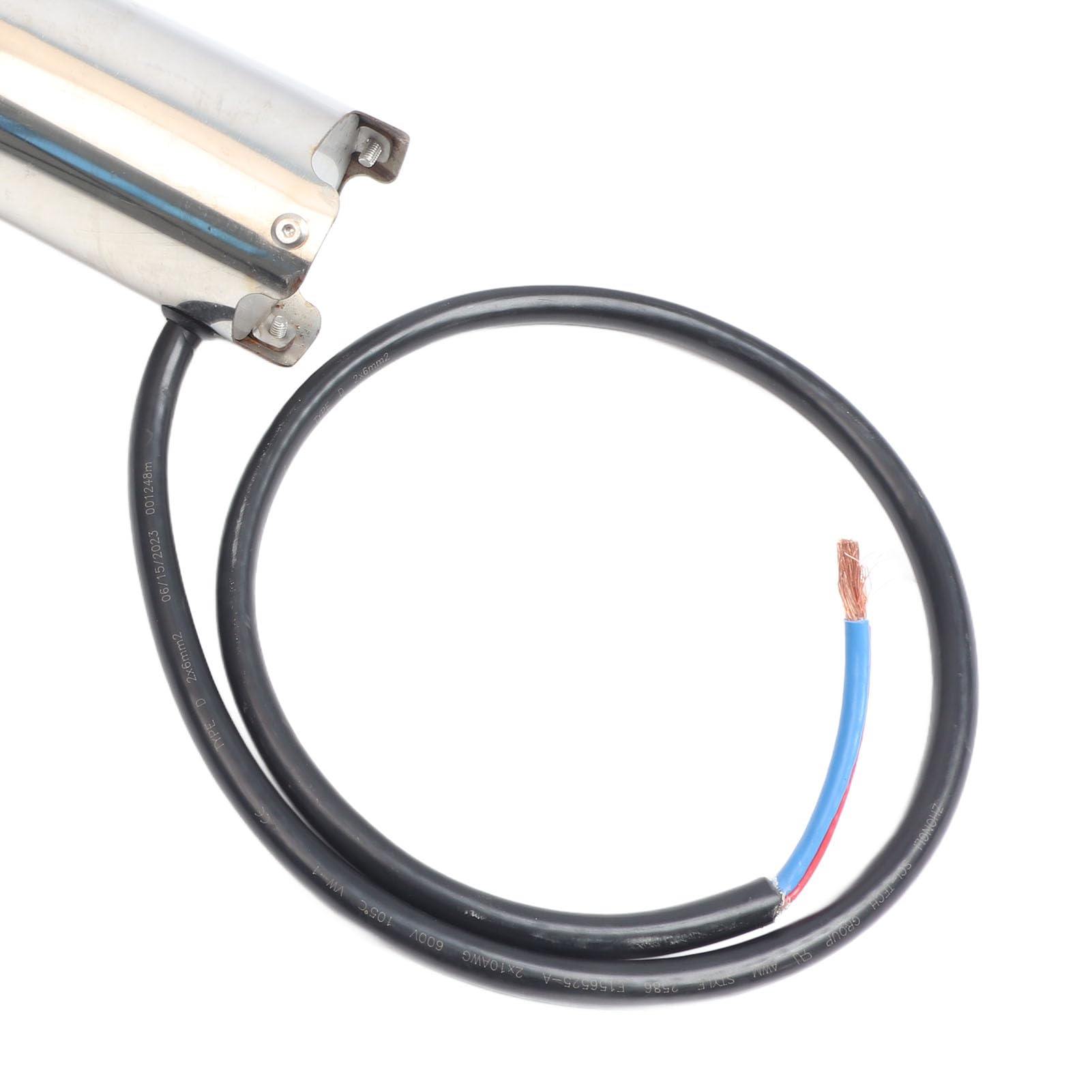 Bomba Séptica, Controlador MPPT Bomba de Pozo Sumergible de 24 V Bomba de Pozo Solar Bomba Sumergible Imán Permanente Eléctrico Solar DC Sin Escobillas Incorporado (S243T-30)