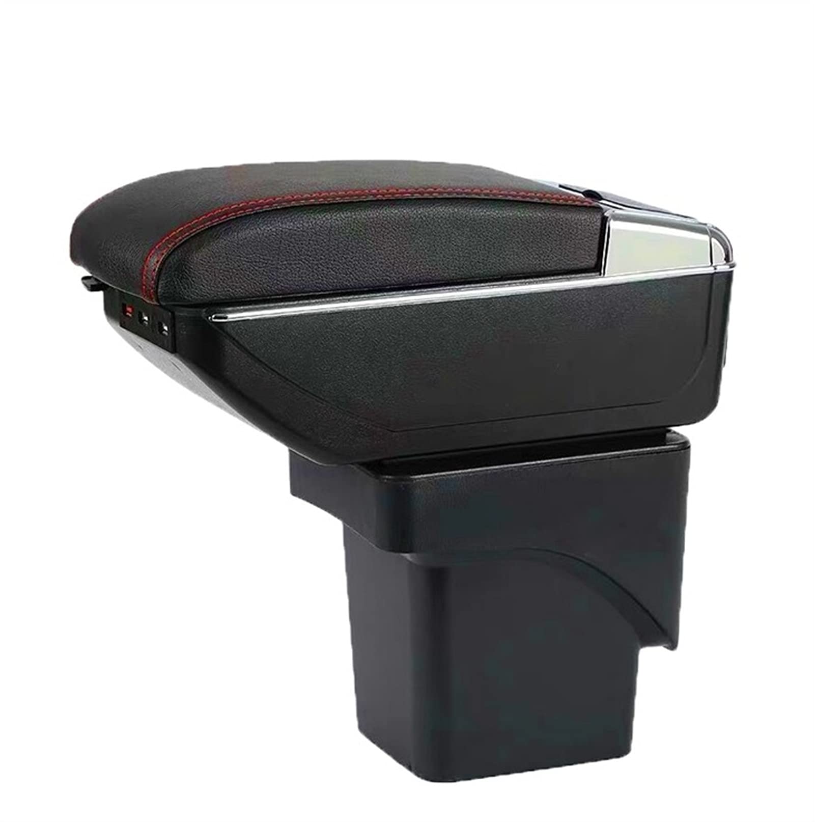 Per Ford Focus MK2 MK2.5 2005-2011 Cassetto Centrale Doppio Strato Per Auto