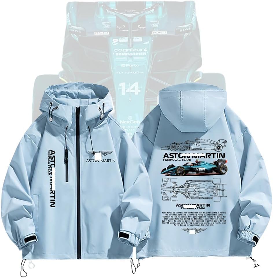 F1 アストン ジャケット レーシングスーツ トップコート 長袖 春秋アウター メンズ レディース 愛好家のためのカジュアルウェア