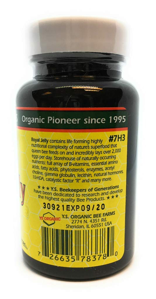 Ys Bee Farms, Royal Jelly 100% Pure, 35 Count : Herbal Supplements : Health & Household