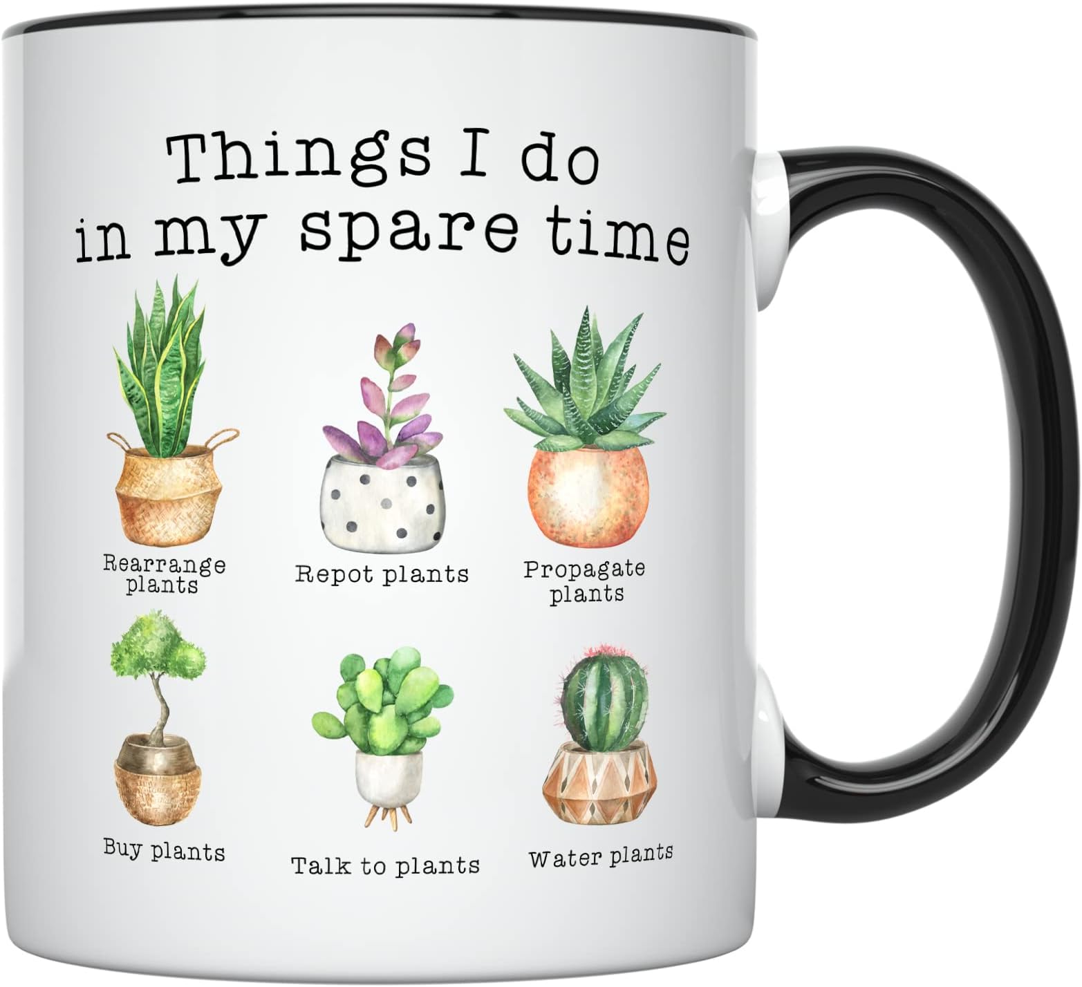 Amazon.com: ZEMPRO Gift for Plant Lovers, I Wet My Plants Mug - 16oz