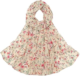 MAIRY Women's Scarves & Wraps Soft Floral Print Shawl