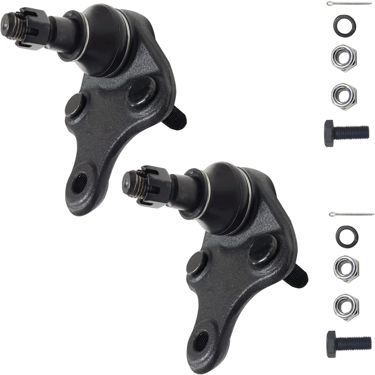 4PC K500062 K750043 Front Lower Ball Joints + Sway Bar Link Kit for Toyota RAV4 2006-2018, Mirai 2016-2020, Prius V 2012-2017, Stabilizer Bar Ball Joint for Lexus NX300h, for Scion TC 2011-2016
