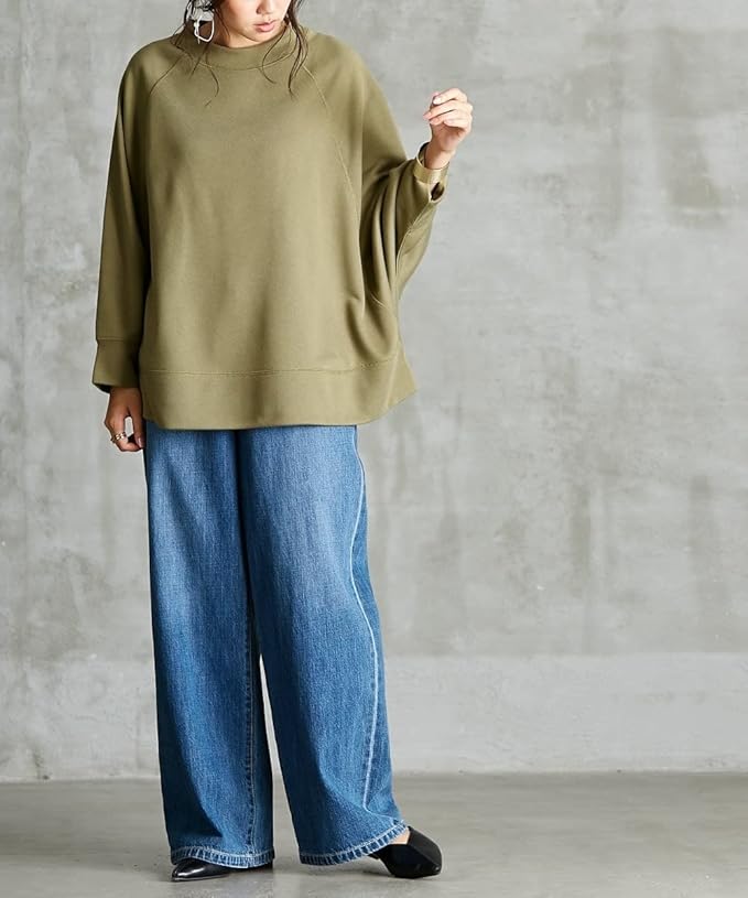 定番のお歳暮 パンツ 綿１００ ゆるシルエット超ワイドパンツ ニッセン Nissen Batesmartin Com