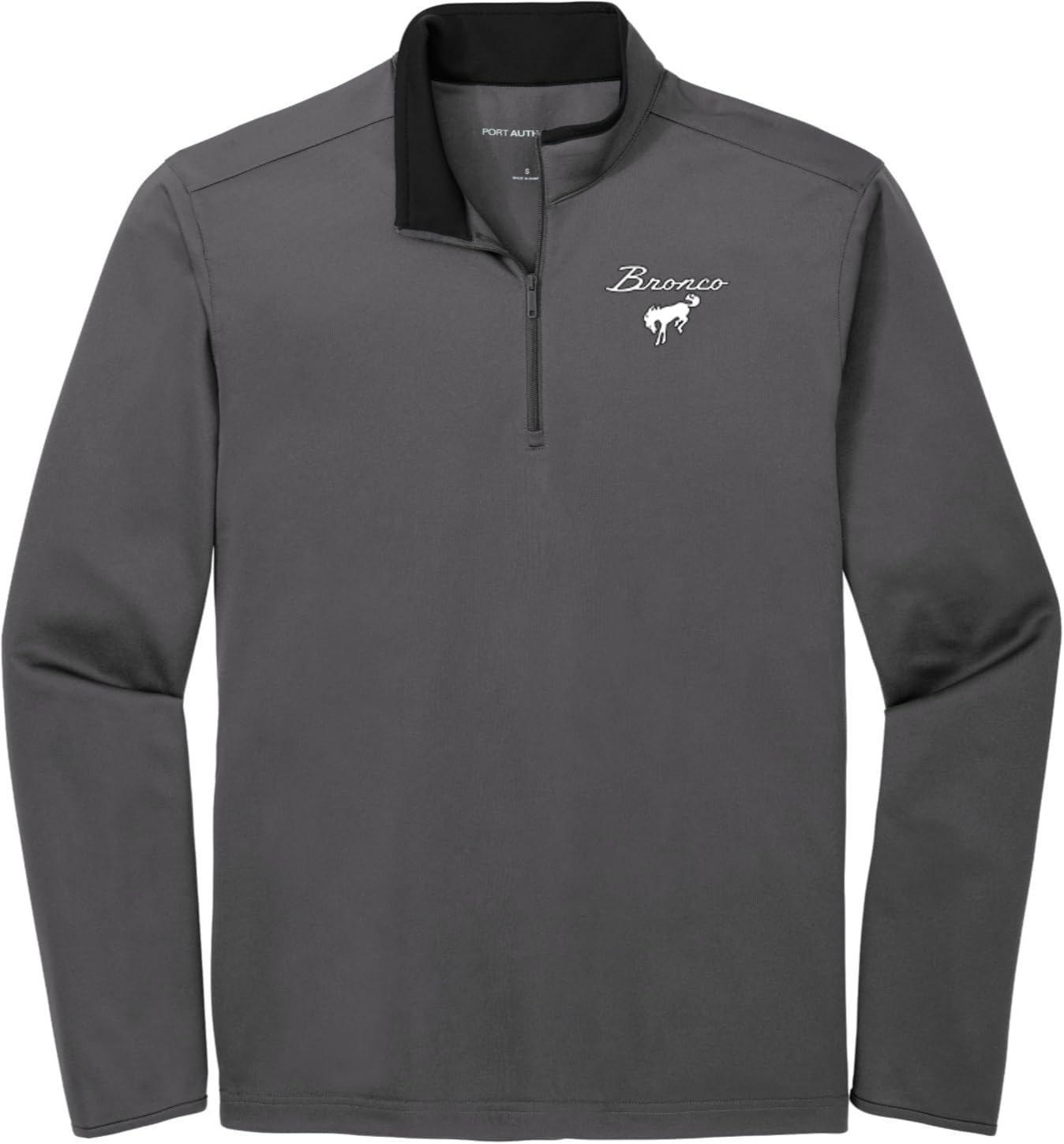 Ford Bronco Chest Print 1/4 Zip Silk Touch Performance Shirt
