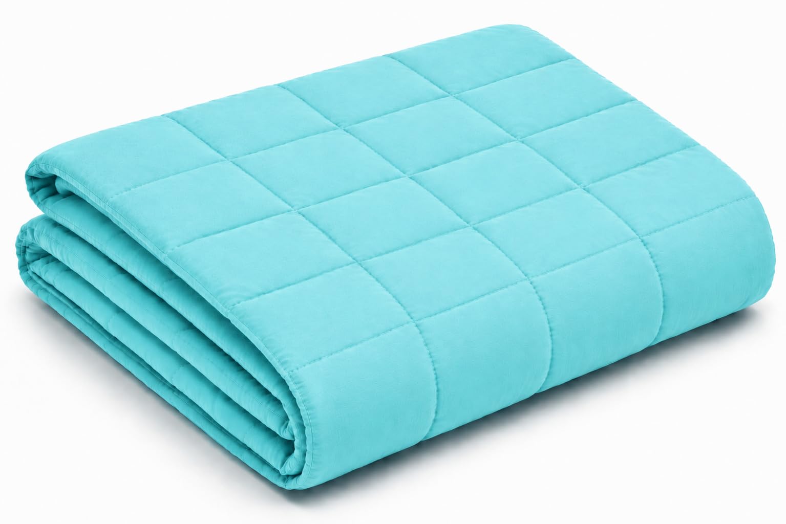 Cooling Weighted Blanket for Kids, 5 LB/2.5 KG, 42x60 Inch, Aqua Blue, Removable Cover, Breathable Microfiber, Premium Glass Beads, Deep Sleep, Stress Relief & Relaxation-image-48