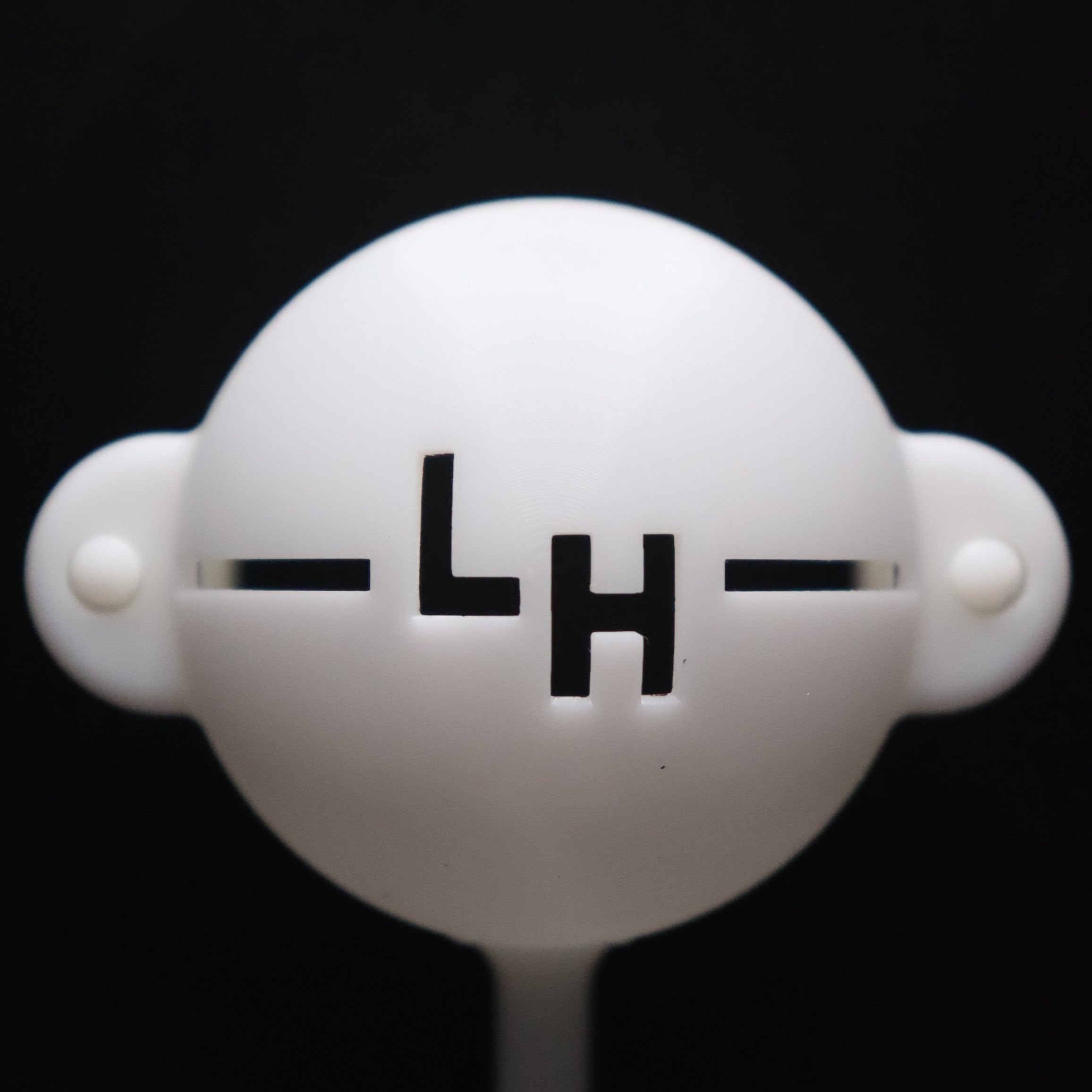 Custom Offset Initials Golf Ball Marker Stencil, Personalized Golf Ball Marker Stencil, Golf Ball Alignment Tool, Golf Ball Stamp