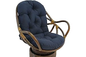 Deluxe Replacements: Premium Rattan Replacement Cushions for Outdoor Rocking Chairs