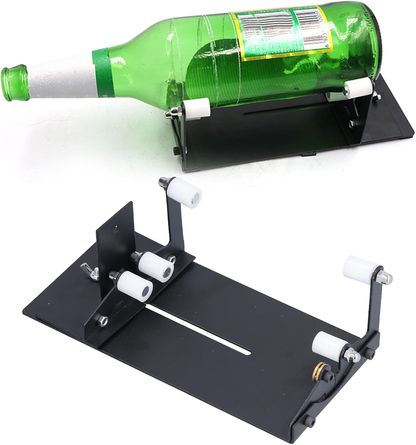 Glass Bottle Cutter Kit Adjustable Cutting Machine Tool Easy Set Kit Bottle Cutter DIY Machine for Cutting Bottles Glass Cutter Tool Kit Craft Glass,Utility Knife/Cutter
