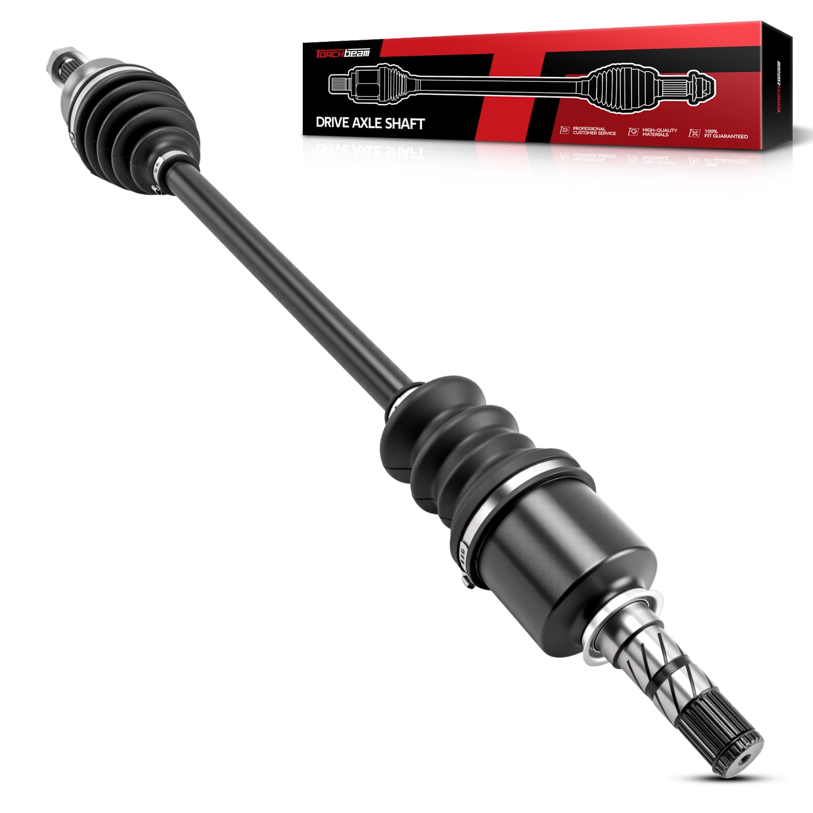 Torchbeam CV Axle Shaft Assembly Compatible with 2014-2018 Subaru Forester, 2017-2023 Subaru Impreza, Front CV Axle NCV66012