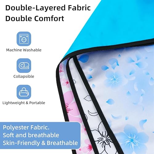 Vista 36 de VOPHIA Baberos para adultos para mujeres, babero lavable, reutilizable, impermeable, protector de ropa con colector de migas opcional