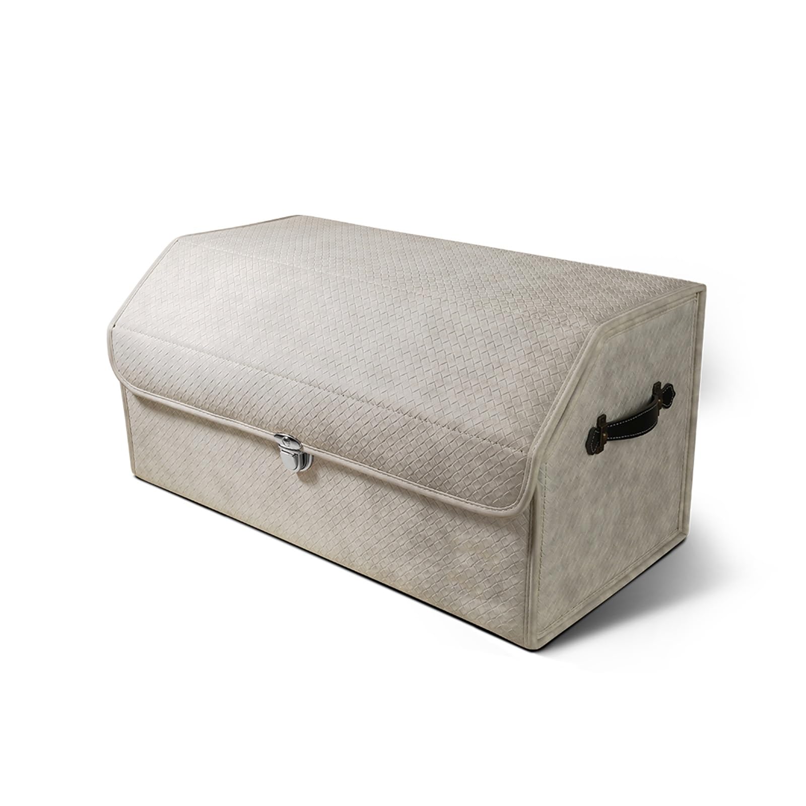 Dfrywdgsey White Trunk Organizer For Suv And Storage(White)