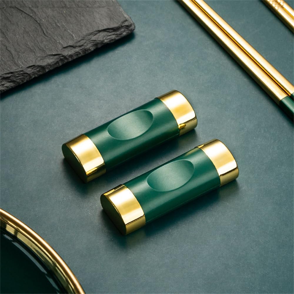 Set 4 Supporti Per Bacchette In Lega - Poggiaposate Elegante Per Tavola Da Cucina O Ristorante