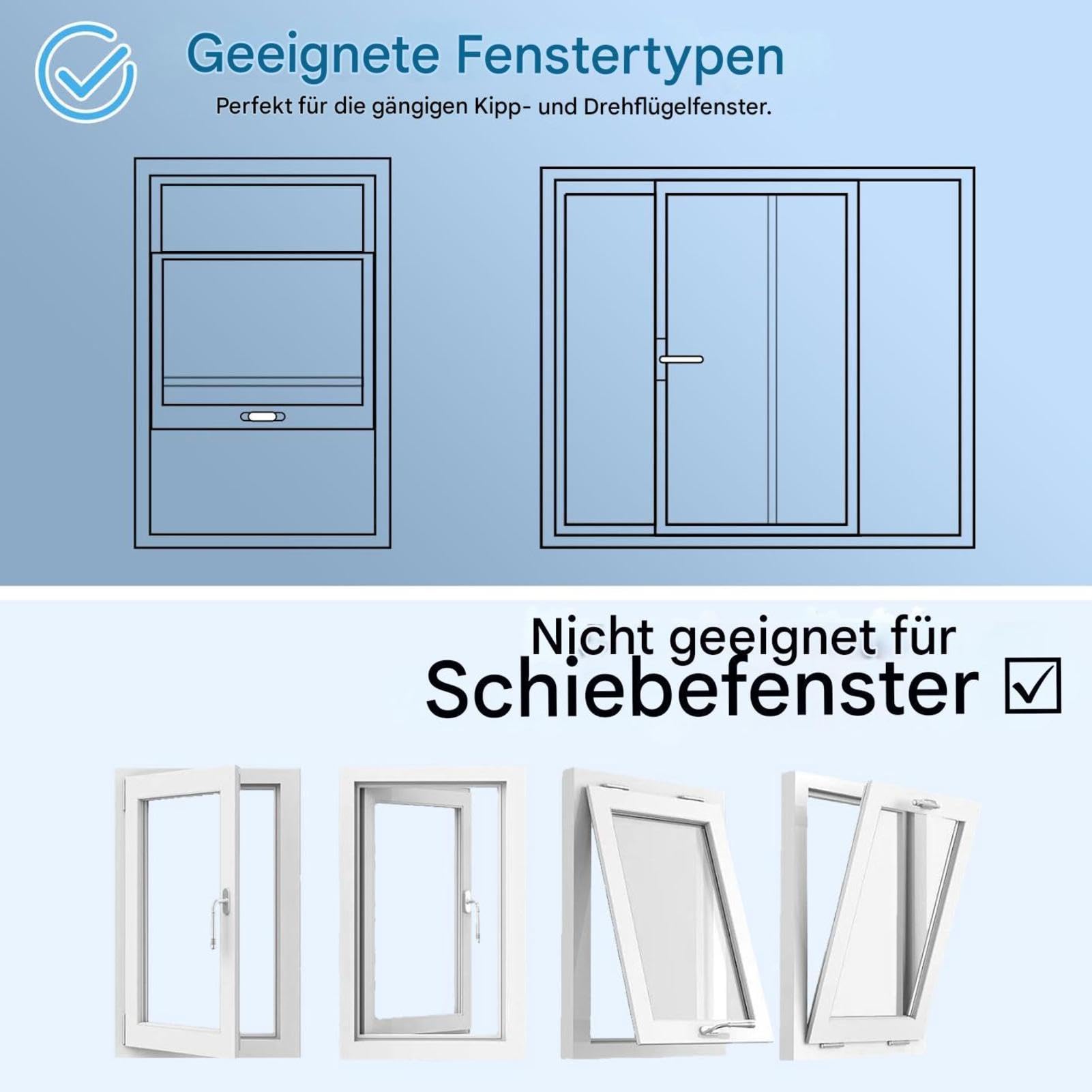 Klimaanlagen Abluftschlauch Adapter - Flacher Fenster AC Rohr Adapter 13/15cm ABS Universal Anschluss für tragbare Klimaanlage Fensterkit Auto Lüftung Rohr Verbindung