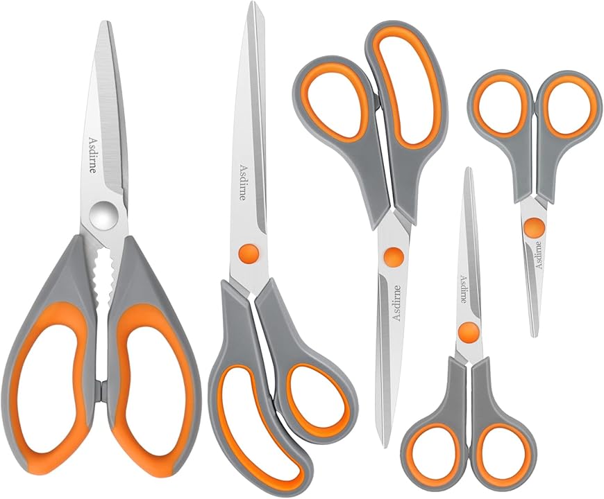 Create a Better Life KITCHEN SCISSORS SET OF 5