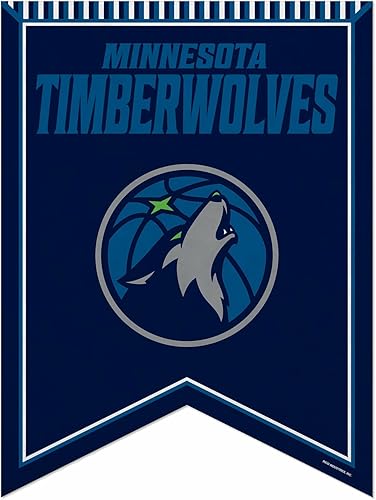 Rico Industries Banderín de fieltro de balón de baloncesto NBA de 18 x 24 pulgadas