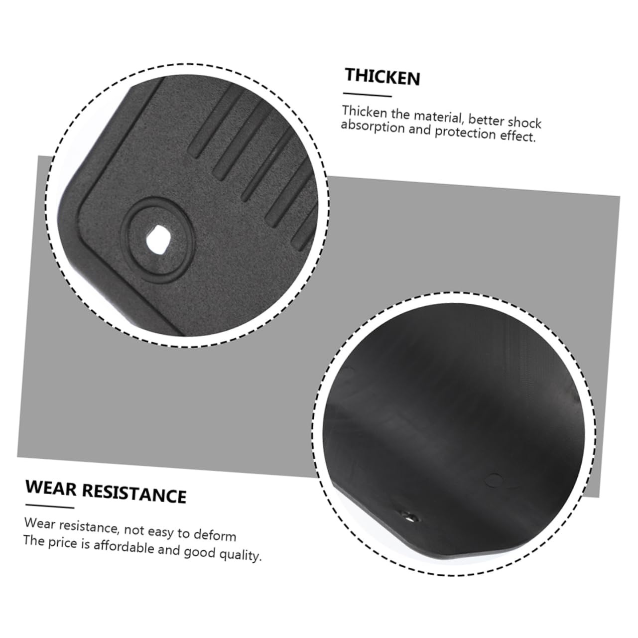 PRETYZOOM Luggage Corner Guard Tape Suitcase Corner Guards Edge Protectors for Travel Bags Scratch- Plastic Covers