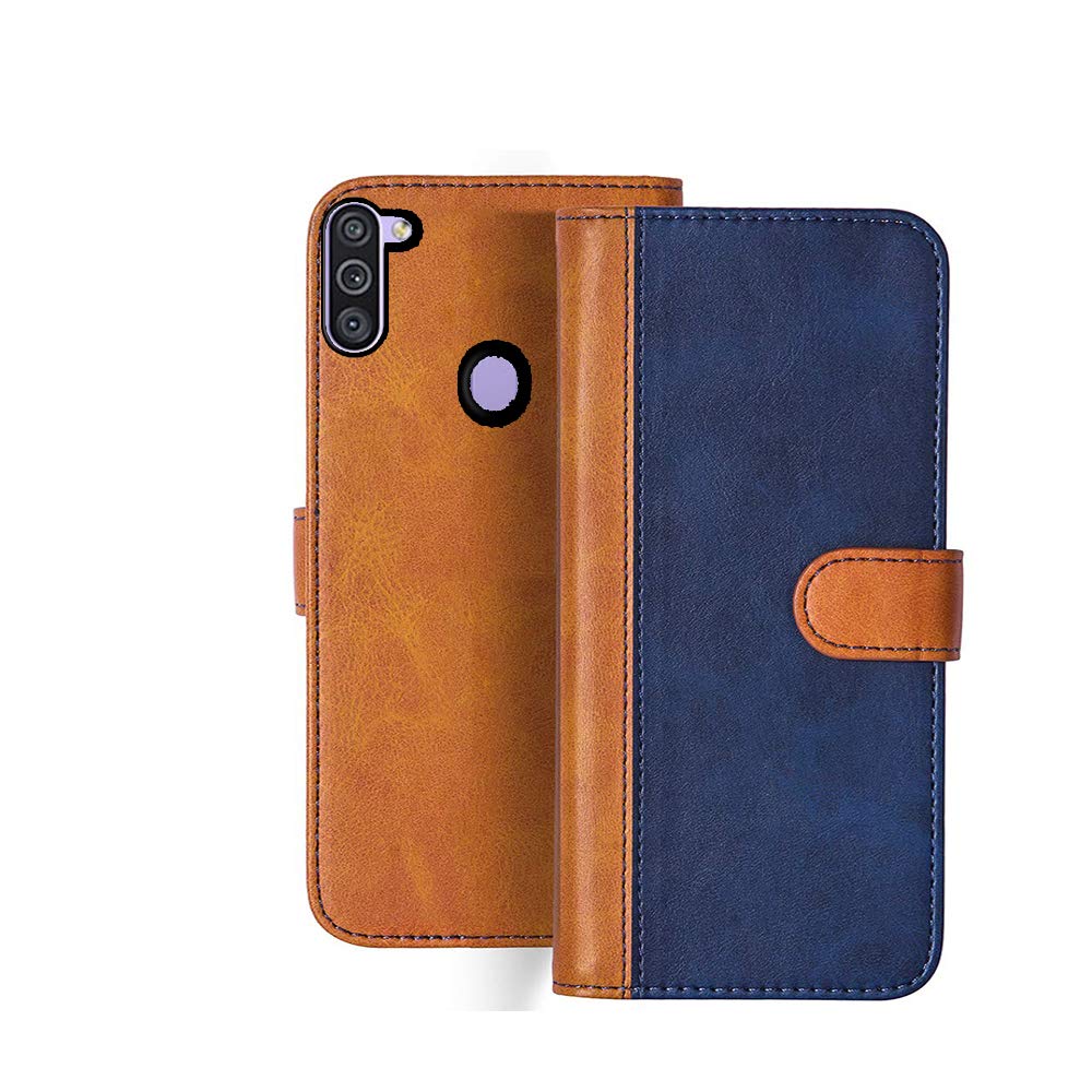 Inktree® Premium Designer Flip Case | with Card Pockets | Wallet Stand |Complete Protection Flip Cover for Samsung Galaxy M11 (B08P9RJKWR) Amazon Price History, Amazon Price Tracker