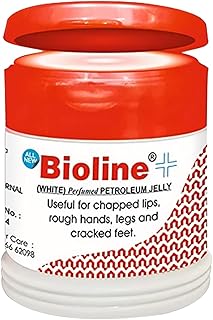 White Perfumed Petroleum Jelly for Chapped Lips, Rough Hands, Legs & Cracked Feet | Moisturizing & Soothing Cream for Dry Skin | 200 g Pack