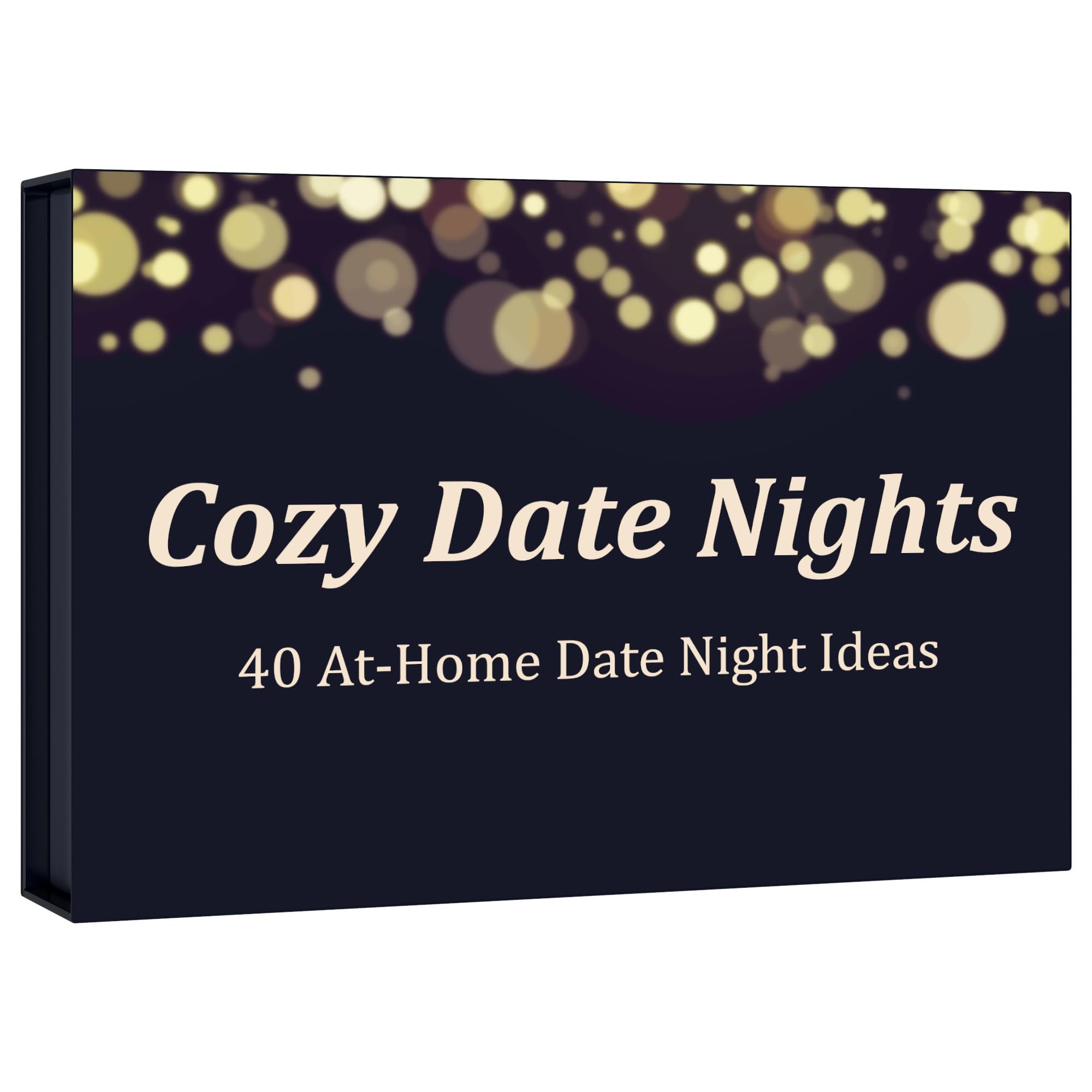 Cozy at Home Date Night Ideas - Couple Gifts for him for her - Date Night Cards for Home - Gifts for Couples - Wedding Gift for Couple - Bridal Shower