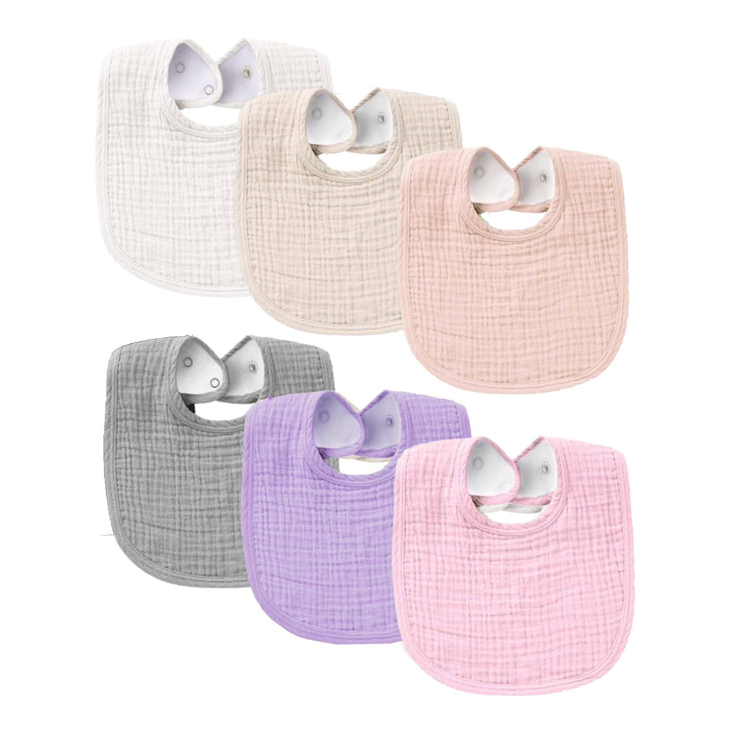 SLOSH Bavaglini Bavaglino Neonato Cotone Baby Pappa Morbidi Panno Per Ruttino Assorbenti Burp Neonati Neonata Lavabile