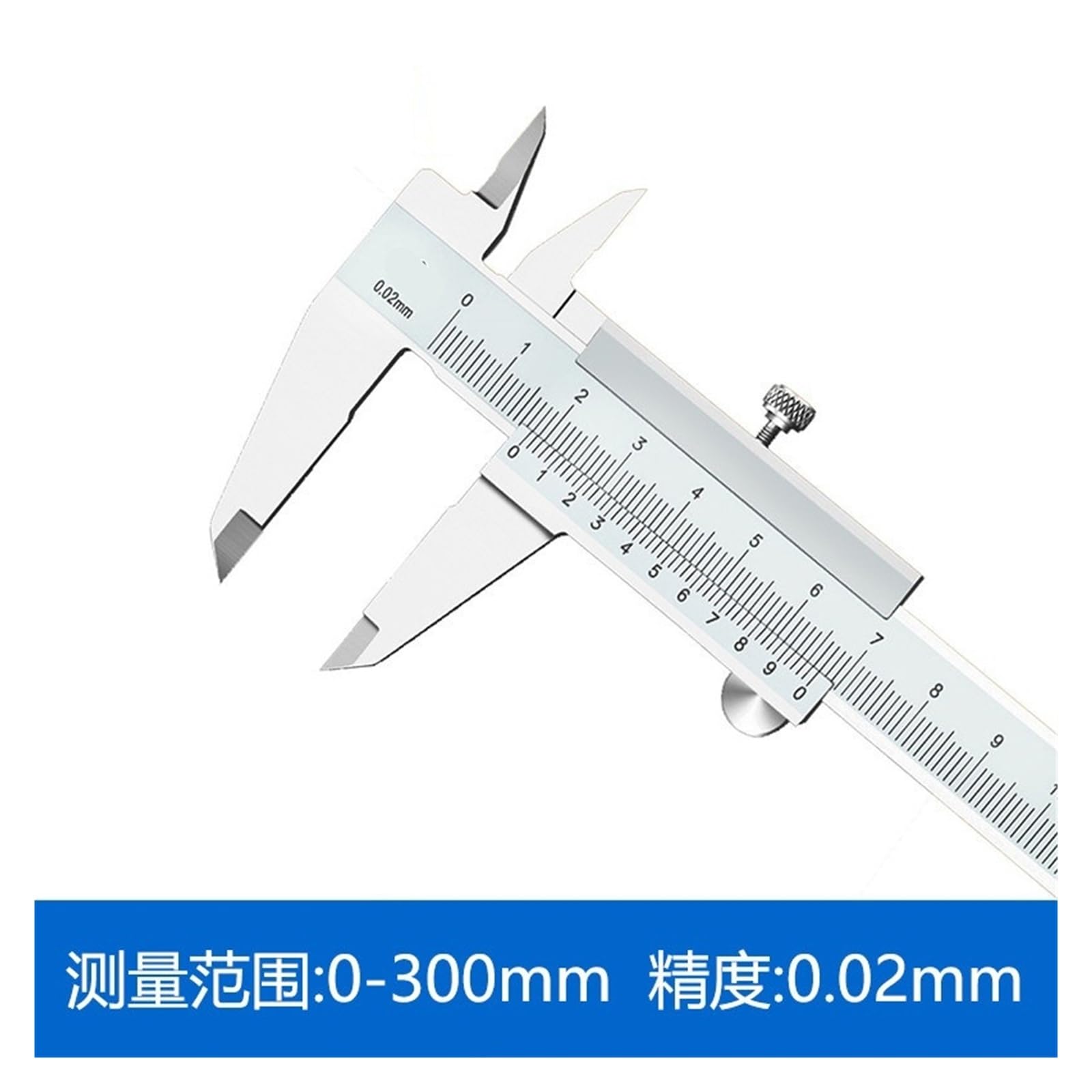 Calibro a corsoio Professionale in Acciaio Inossidabile da 0 a 600 mm, precisione 0,02 mm