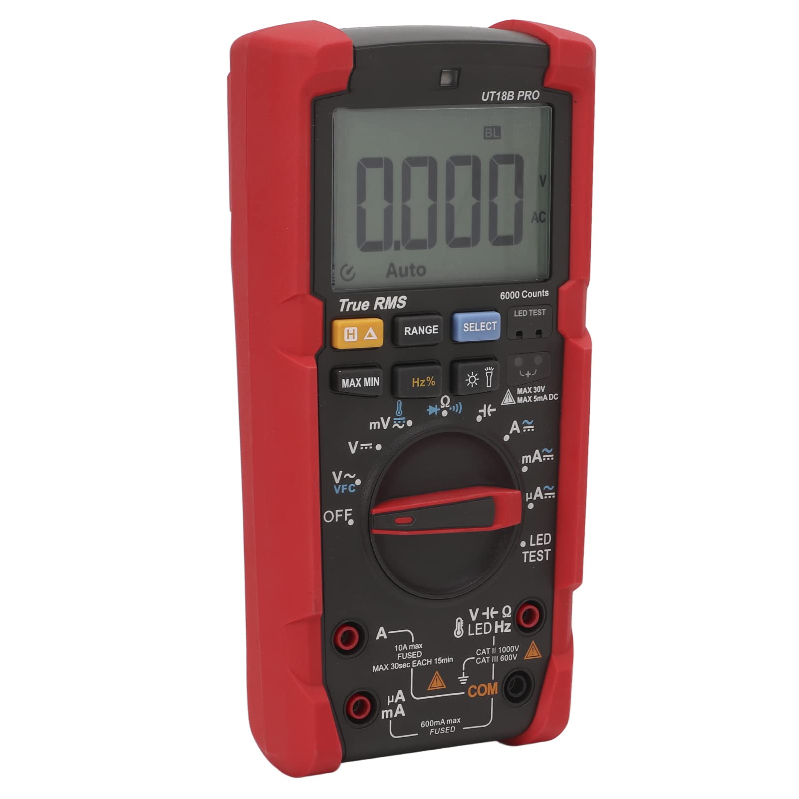 Srliya Tester Affidabile Ad Alta Precisione per Multimetro Digitale per Guscio in ABS di Ingegneria Industriale