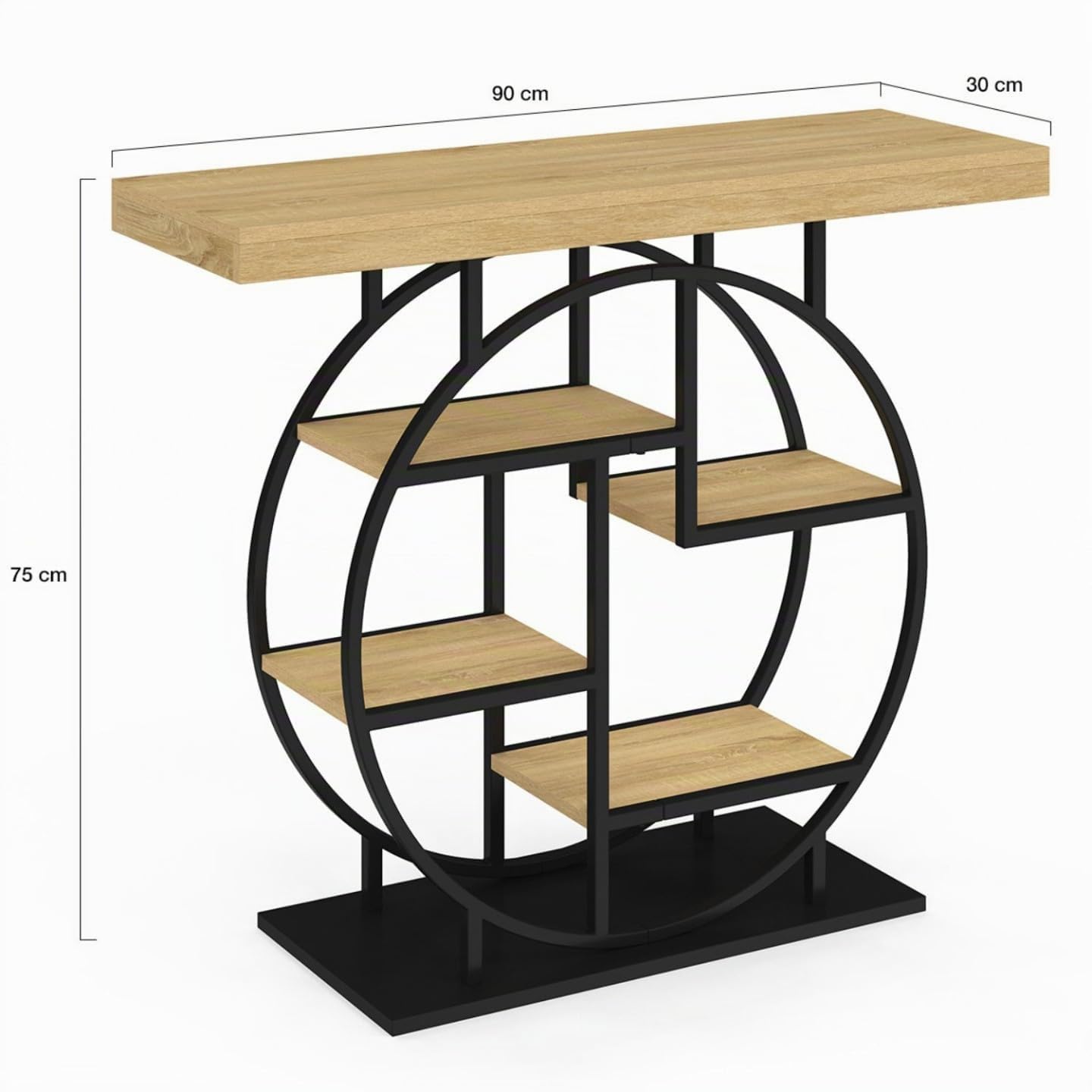 IDMarket - Console étagère Ola Design Industriel