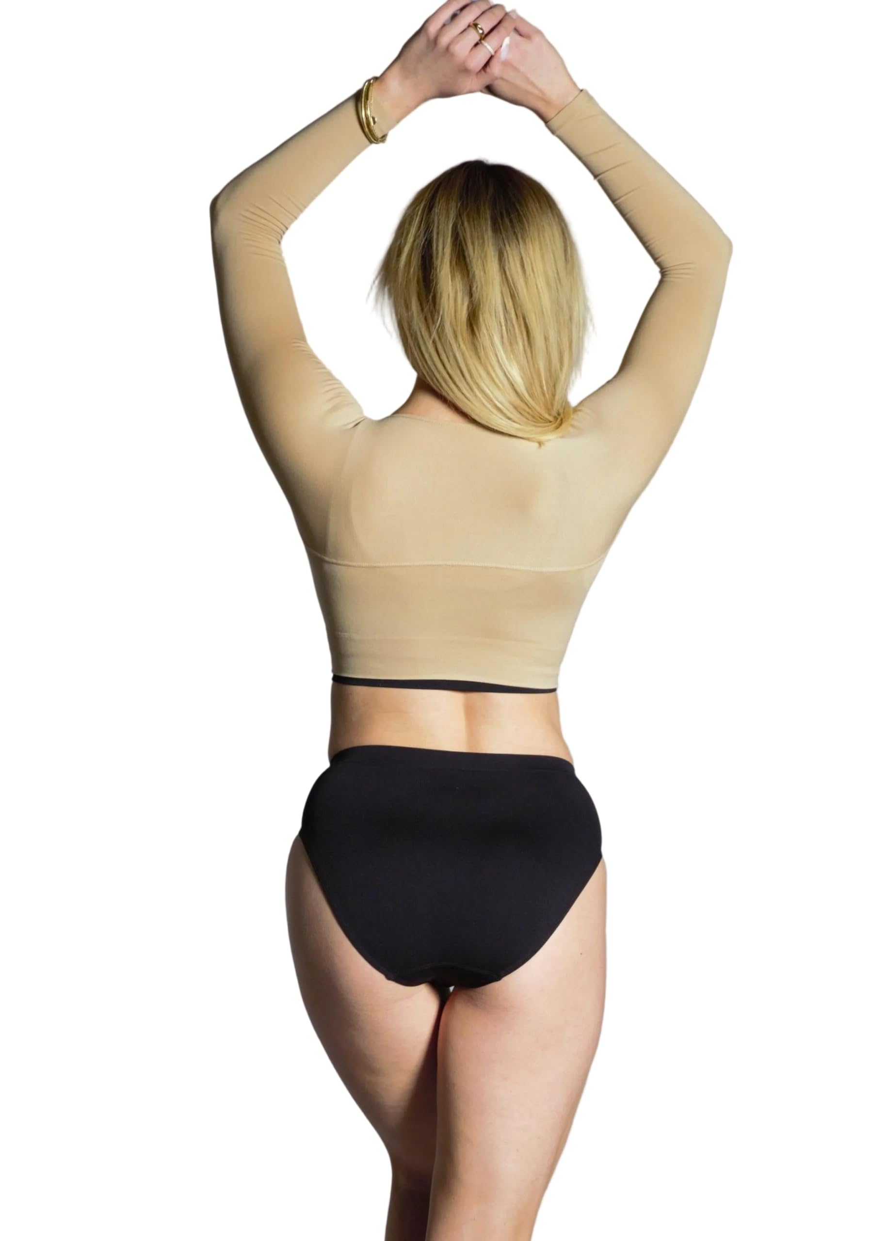 Rhonda Shear Plus Size Seamless Arm Shaper Top moldeador Mujer