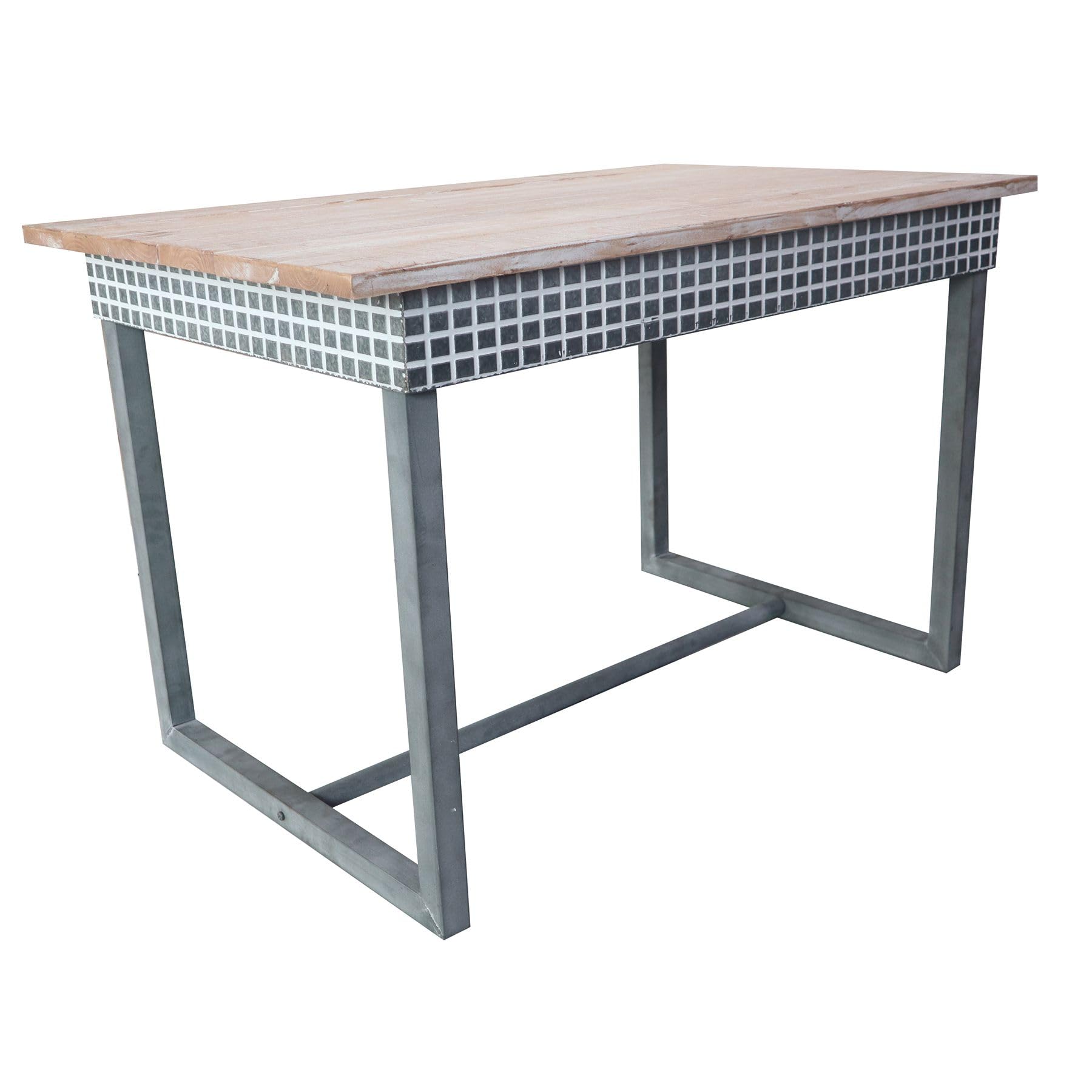 ガラスとアイアンのコーン型スタンド 約70cm