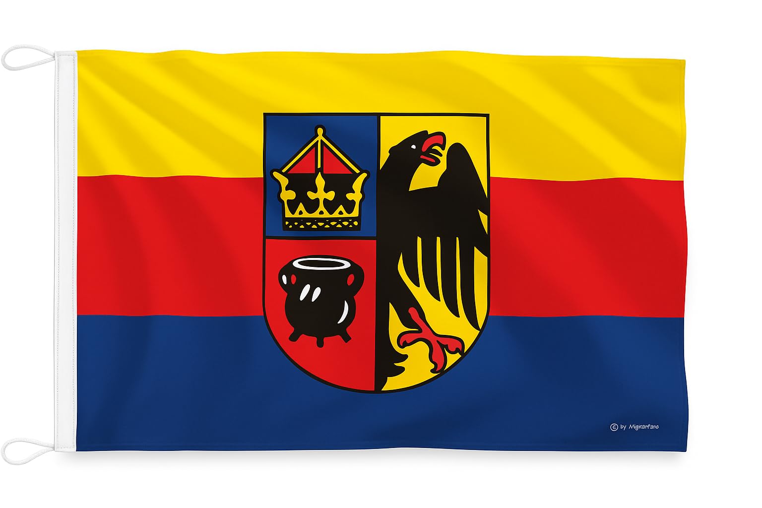 Drapeau blason Lever duad üs Slaaw de taille 150 x 90 cm pour bateau et mât