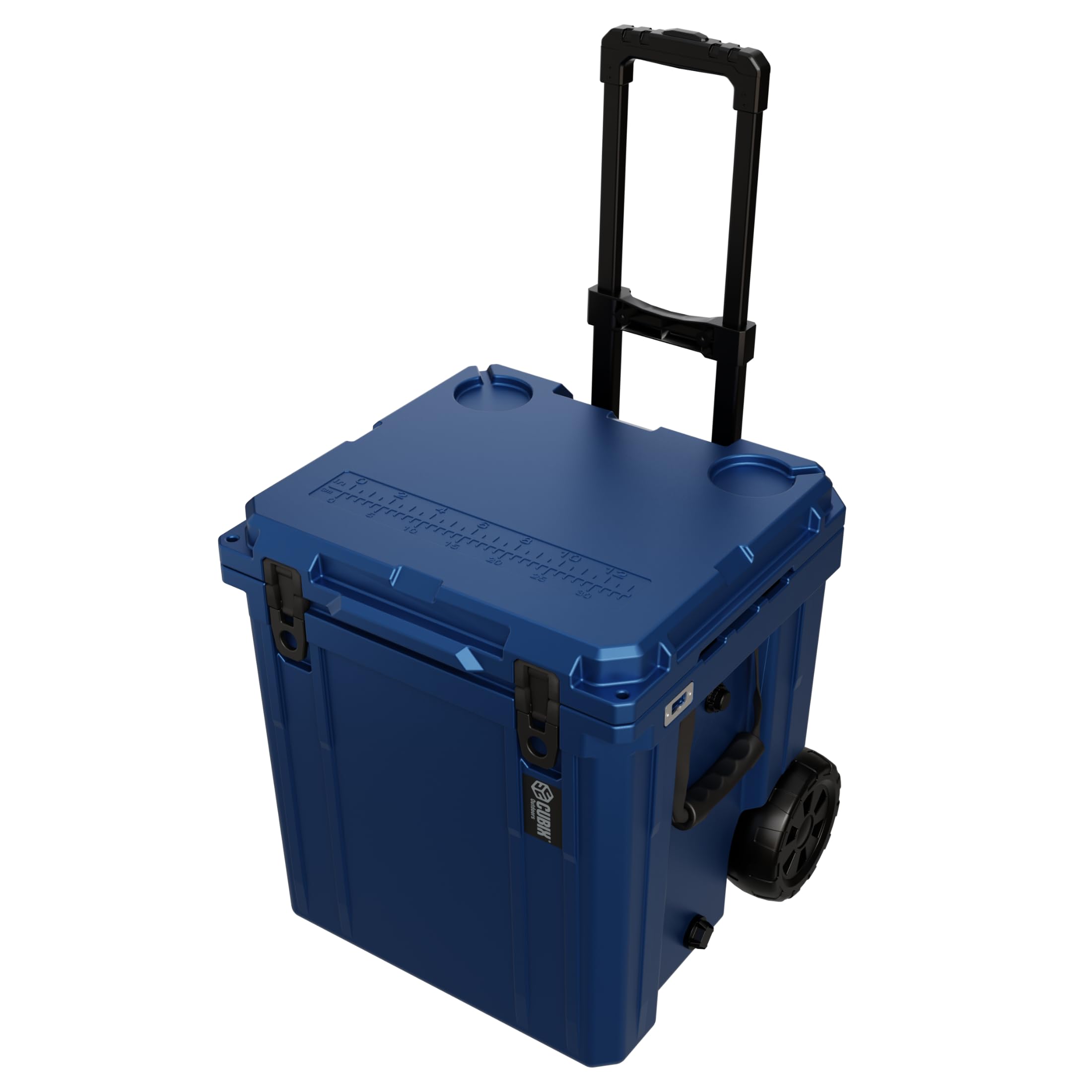 Amazon | Cubix Outdoors QuadraX 46クォート ロトモールド ポータブル