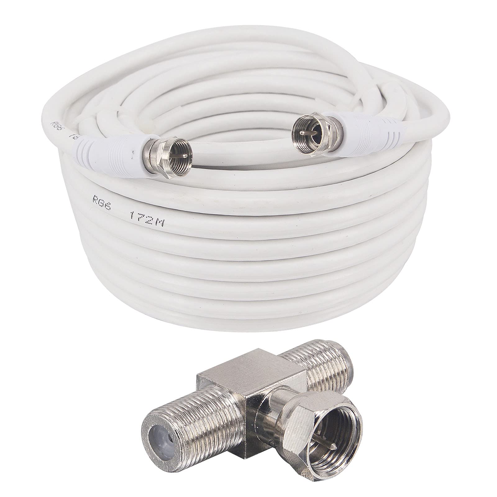 Cavo Coassiale RG8 / RG6 RG58 Per TV, CATV, Antenna Satellitare - Foto 9