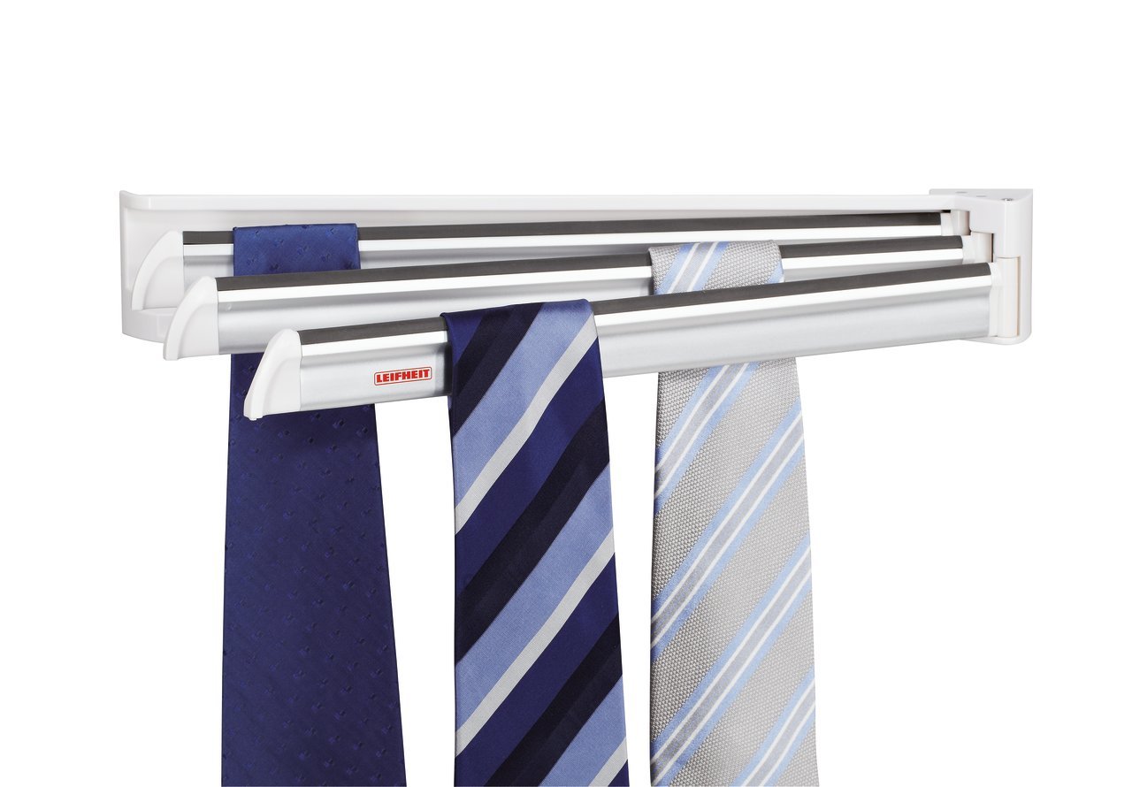 Leifheit Neck Tie Holder Snoby, White 2
