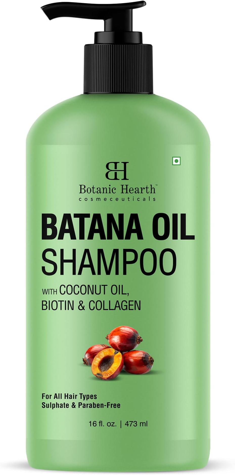 Botanic Hearth Batana Oil Hair Growth & Thickness Shampoo 473 ml