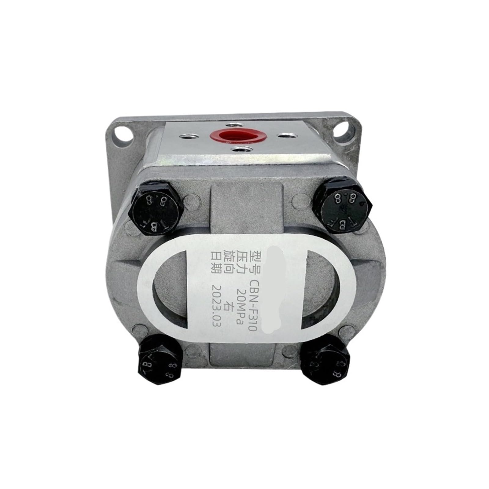 Pompe à engrenages Pompe à huile hydraulique CBN-F316 F314 F306 F310 F320 F304 F308 F312 F325 Extrémité plate/clavette lisse/cannelure(Plain key-Left-hand,CBN-F316)
