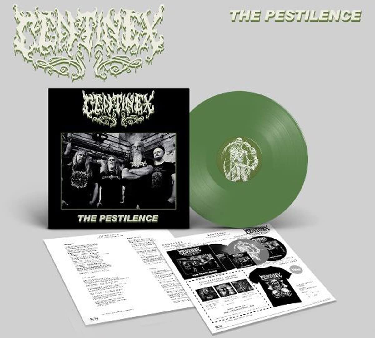 Centinex The Pestilence (green Vinyl) LP New 5908287131422