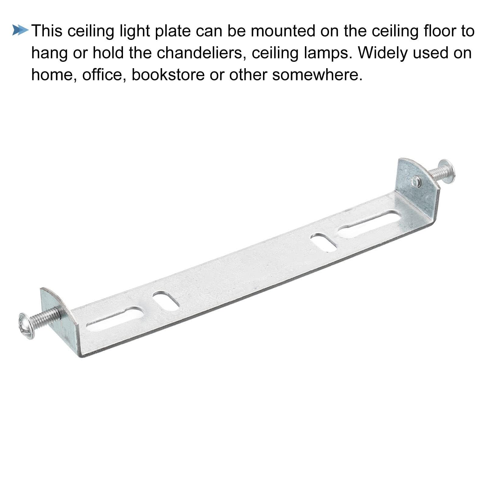 TOP-VIGOR 1Set Light Fixture Ceiling Bracket, 120mm Ceiling Light Plate Kit - Image 4