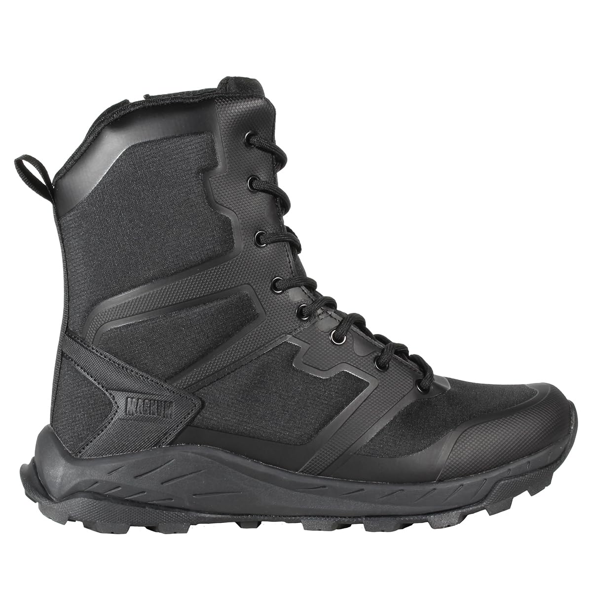 BOTAS MAGNUM MEGA TACTICAL HI SZ BLACK (CREMALLERA LATERAL)